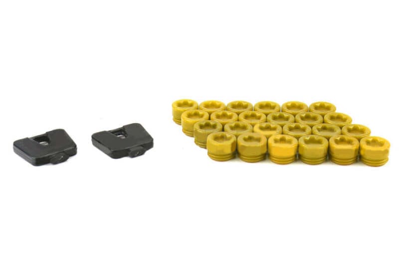 Wheel Mate — Wheel Mate SR45R Caps Set of 20 - Yellow