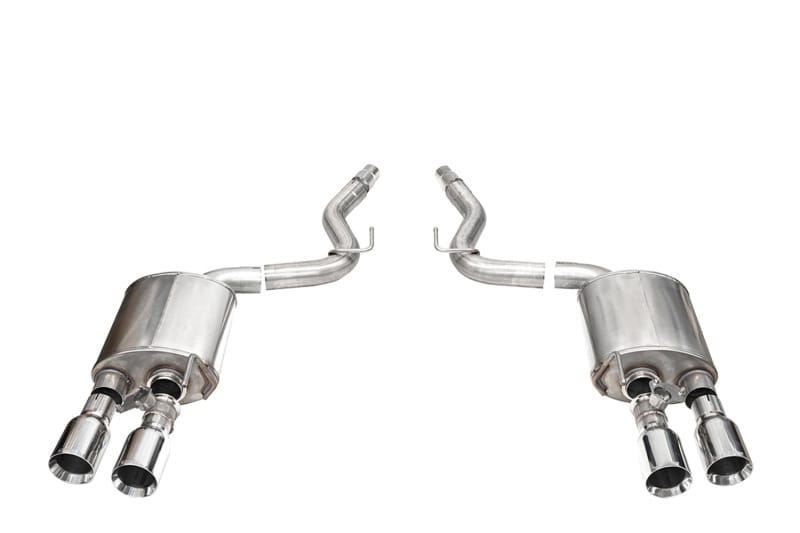 CORSA Performance — Corsa 24+ Ford Mustang Dark Horse 5.0L 3in Dual Rear Axle-Back w/Twin 4.5in Polish Straight Tips
Exhaust