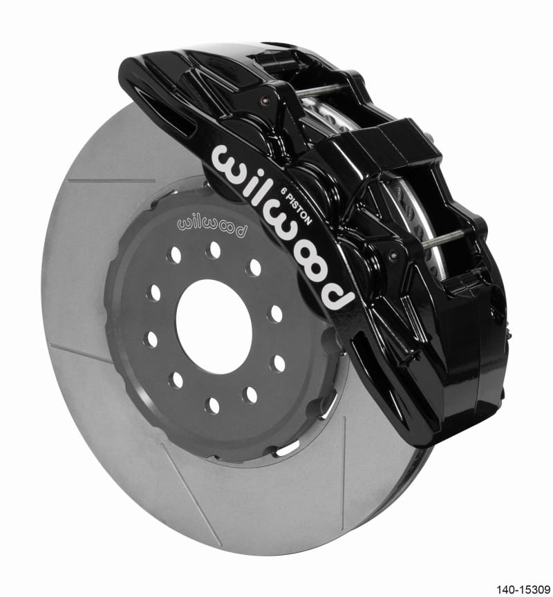 Wilwood — Wilwood SX6R Front Brake Kit 14in GT Slotted Black 05-13 Chevy Corvette
BRAKE KIT