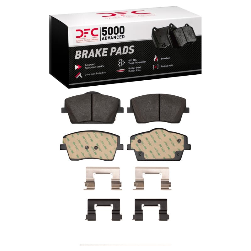 DFC — DFC 19-24 Volvo XC40 Front 5000 Advanced Ceramic Brake Pads and Hardware Kit
DFC Brake Pad Set