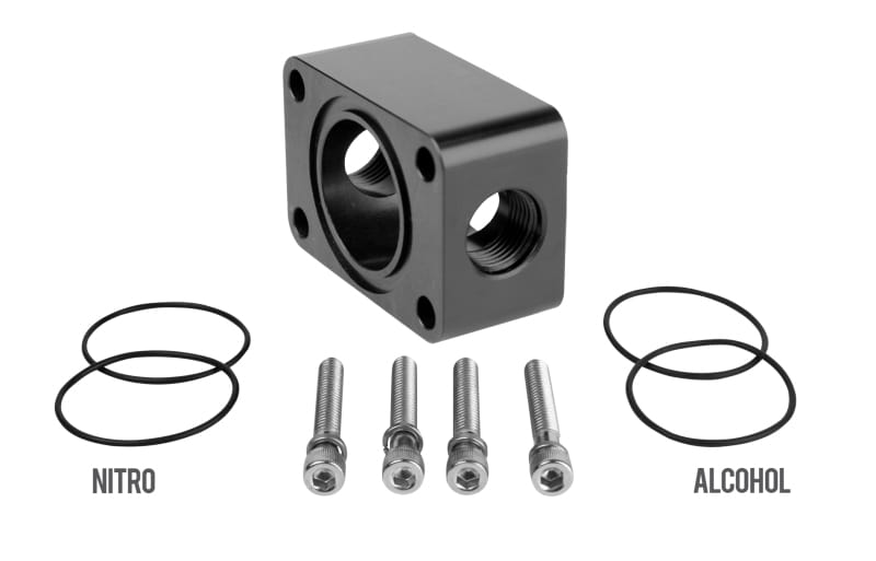 Aeromotive — Aeromotive Spur Gear Pump Distribution Block - 2x AN-06
Distribution Block