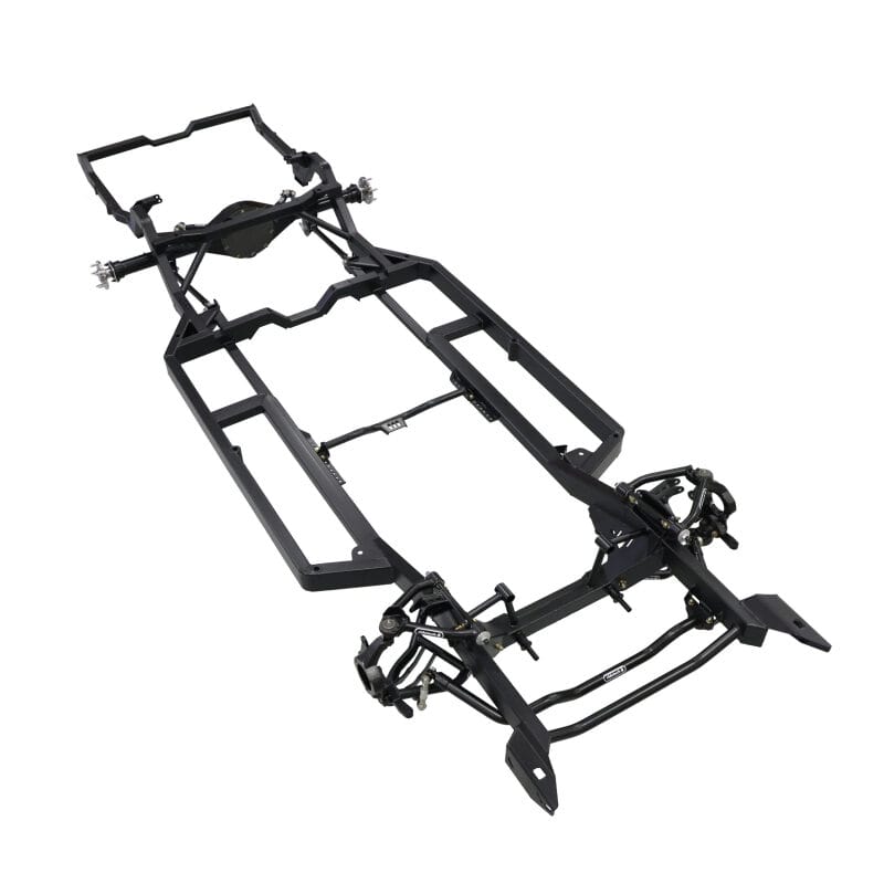 Ridetech — Ridetech 68-72 GM A-Body w/ Hub Spindle & (Stock) 60.25in Flange to Flange Width Momentum Chassis
Chassis, 68-72 A Bod