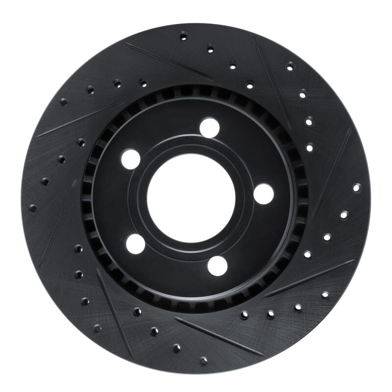 R1 Concepts — R1 80-86 Audi 5000CS Turbo Quattro Front Right Drilled & Slotted Black Brake Rotor
R1 Brake Rotor Drill