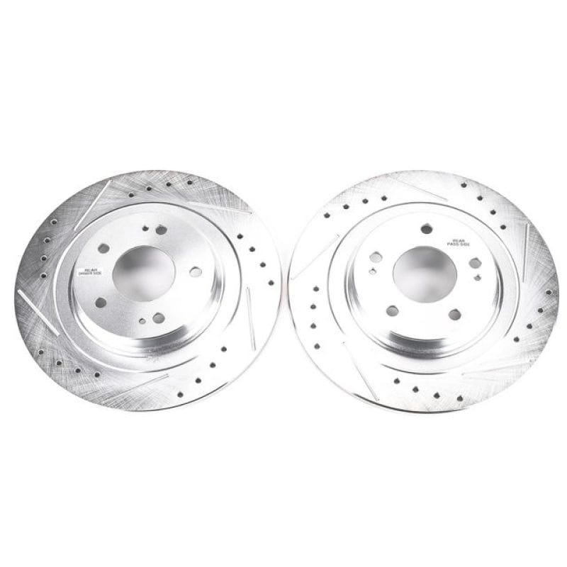 PowerStop — Power Stop 2018 Mitsubishi Eclipse Cross Rear Evolution Drilled & Slotted Rotors - Pair
PowerStop XPR