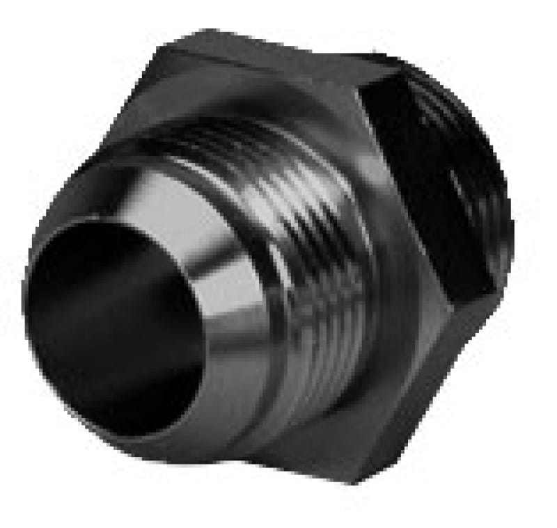 Moroso — Moroso Dry Sump Tank/Pump Scavenge Manifold Fitting -16An to -16An w/O-Ring - Aluminum - Single