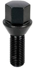 Project Kics — Project Kics 28MM THREAD / 52MM TOTAL Black Special Wheel Lug Bolt For Bmw - 12X1.50