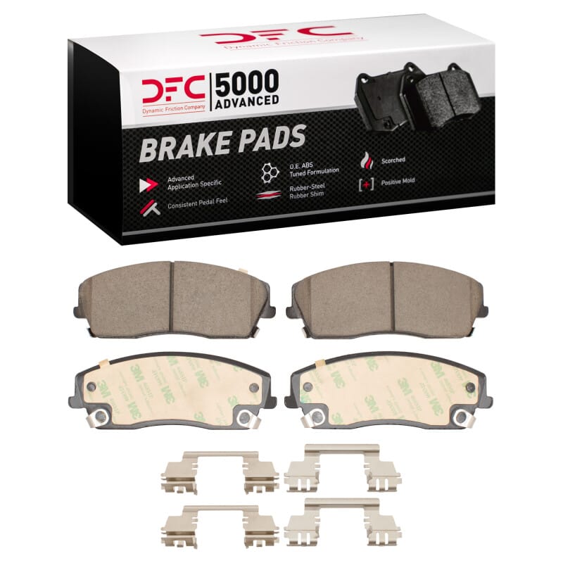 DFC — DFC 05-23 Chrysler 300 Front 5000 Advanced Ceramic Brake Pads and Hardware Kit
DFC Brake Pad Set