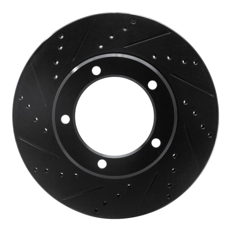 R1 Concepts — R1 98-07 Lexus LX470 Front Left Drilled & Slotted Black Brake Rotor
R1 Brake Rotor Drill