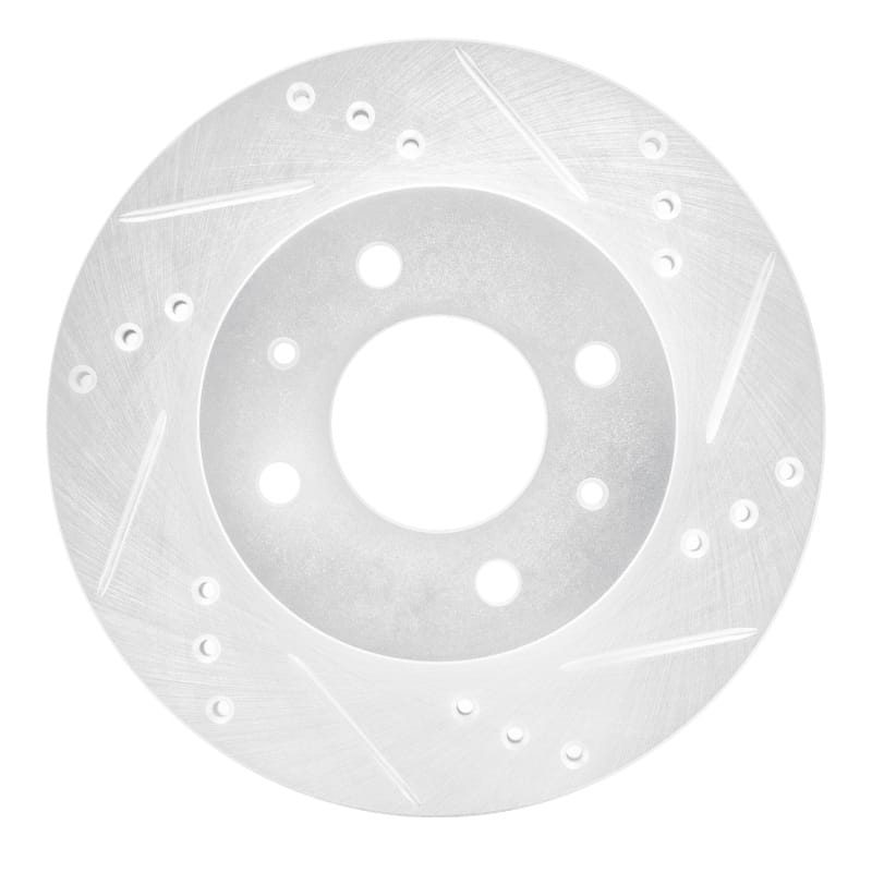 R1 Concepts — R1 00-02 Hyundai Accent Front Right Drilled & Slotted Silver Brake Rotor
R1 Brake Rotor Drill