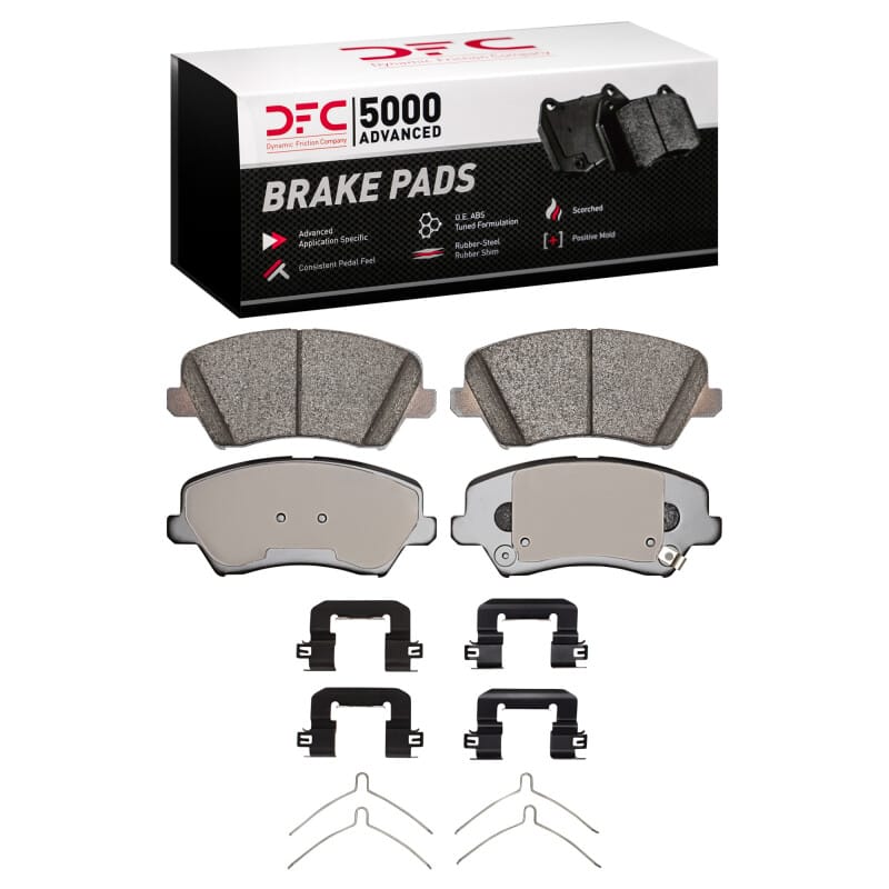 DFC — DFC 16-21 Hyundai Veloster Front 5000 Advanced Ceramic Brake Pads and Hardware Kit
DFC Brake Pad Set
