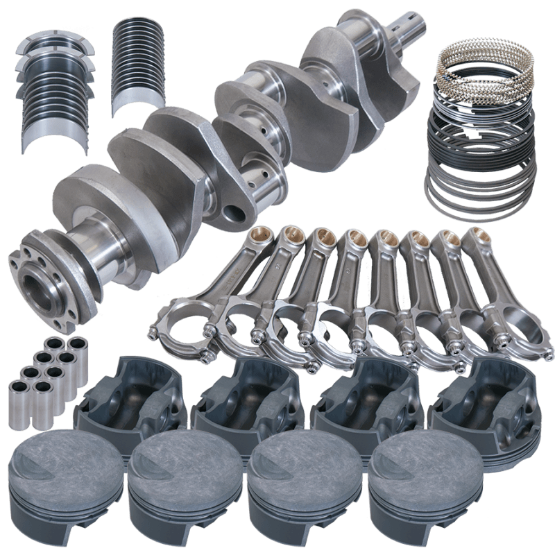 Eagle — Eagle Chevy 454 4.250in Crank 6.385in I-Beam Rods -3cc Flat Top 4.280in Pistons Rotating Assembly
Street & Strip Assy