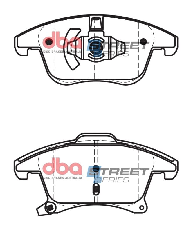 DBA — DBA 14-19 Ford Fusion Hybrid Street Series Front Brake Pads
Brake Pad