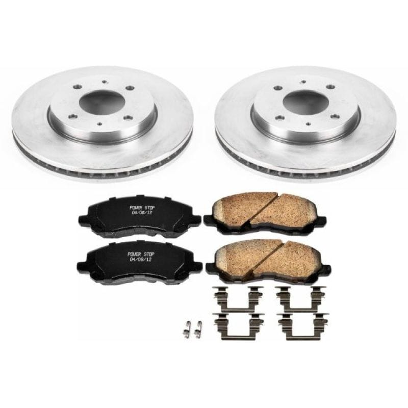 PowerStop — Power Stop 2004 Mitsubishi Lancer Front Autospecialty Brake Kit