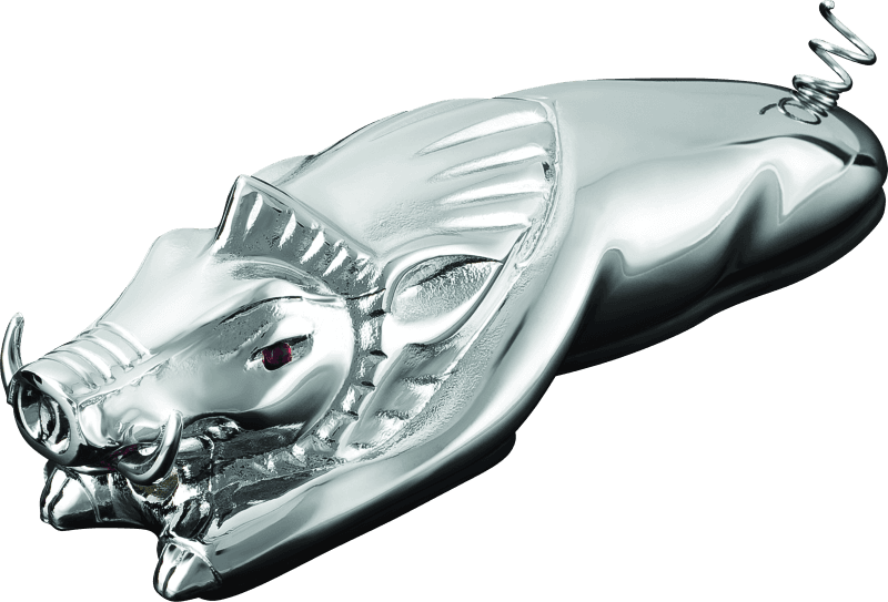Kuryakyn — Wild Boar Fender Ornament Chrome