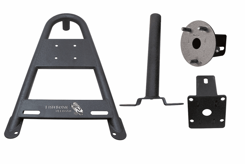 Fishbone Offroad — Fishbone Offroad 2020+ Jeep Gladiator JT In-Bed Tire Carrier