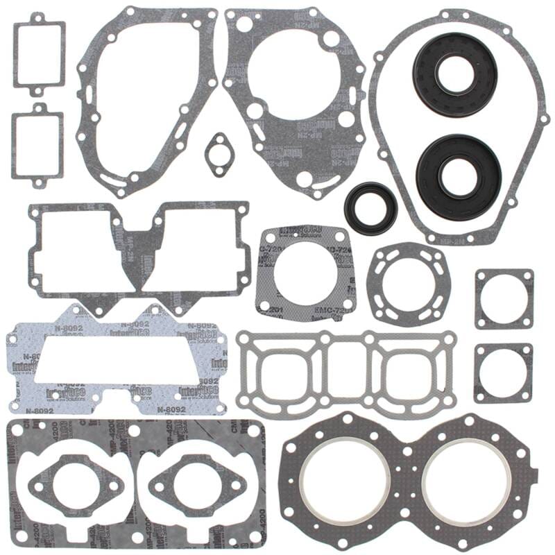 Vertex Pistons — Vertex Gaskets 90-92 Yamaha 650 Super Jet Complete Gasket Kit w/ Oil Seals
