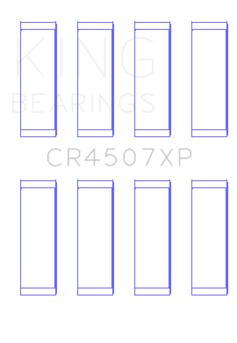 King Engine Bearings — King Engine Bearings Mazda Mzr 2.3L 16V / Ford Duratec 2.3L 16V Connecting Rod Bearing Set
Engine Bearing