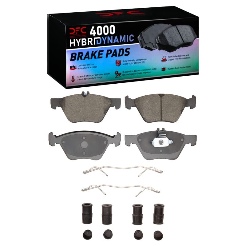 DFC — DFC 04-09 Mercedes-Benz E320 Front 4000 HybriDynamic Brake Pads and Hardware Kit
DFC Brake Pad Set