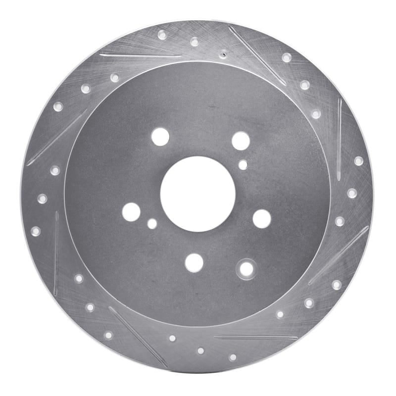 R1 Concepts — R1 10-20 Lexus RX450h Rear Right Drilled & Slotted Silver Brake Rotor
R1 Brake Rotor Drill