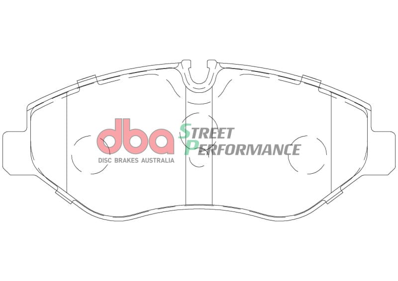 DBA — DBA 07-09 Dodge Sprinter 2500 (w/285mm Frt Rotor/Bosch Pin Type) Front SP Performance Brake Pads
Brake Pad