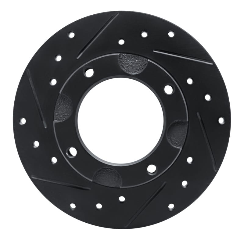 R1 Concepts — R1 76-81 Honda Accord Hatchback Front Left Drilled & Slotted Black Brake Rotor
R1 Brake Rotor Drill