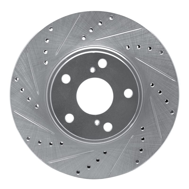 R1 Concepts — R1 99-07 Lexus ES300 Front Left Drilled & Slotted Silver Brake Rotor
R1 Brake Rotor Drill