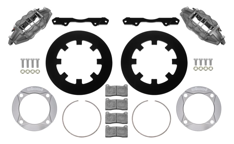 Wilwood — Wilwood 2014+ Polaris RZR XP 1000 Front Kit 11.25in - Anodized