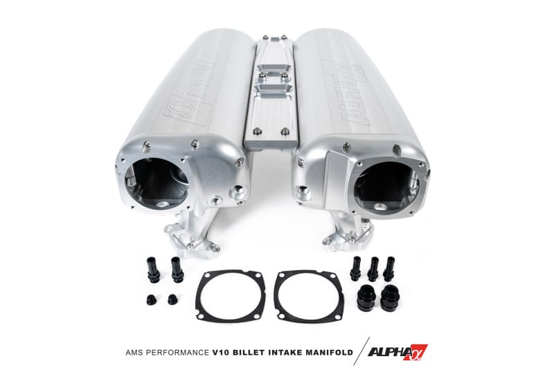 AMS — AMS Performance V10 Audi R8 / Lamborghini Huracan / Performante Billet Intake Manifold - CLR Anodize
V10 Intake Manifold