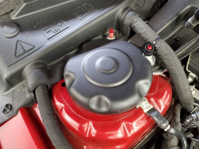 JLT — JLT 15-20 Ford Mustang GT350/GT500/GT Black Textured Strut Covers (Pair)