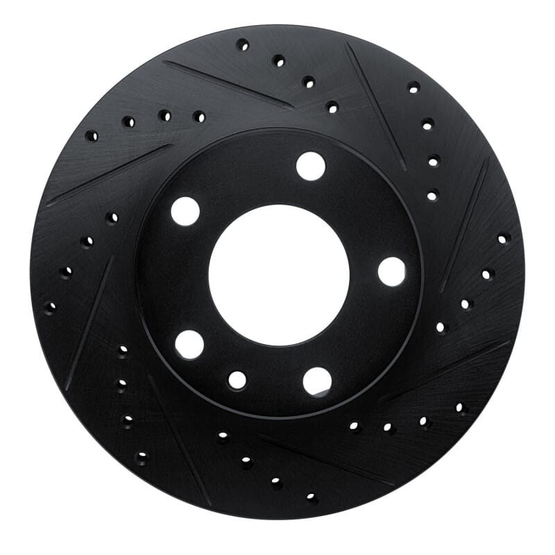 R1 Concepts — R1 76-82 BMW 528I Front Right Drilled & Slotted Black Brake Rotor
R1 Brake Rotor Drill
