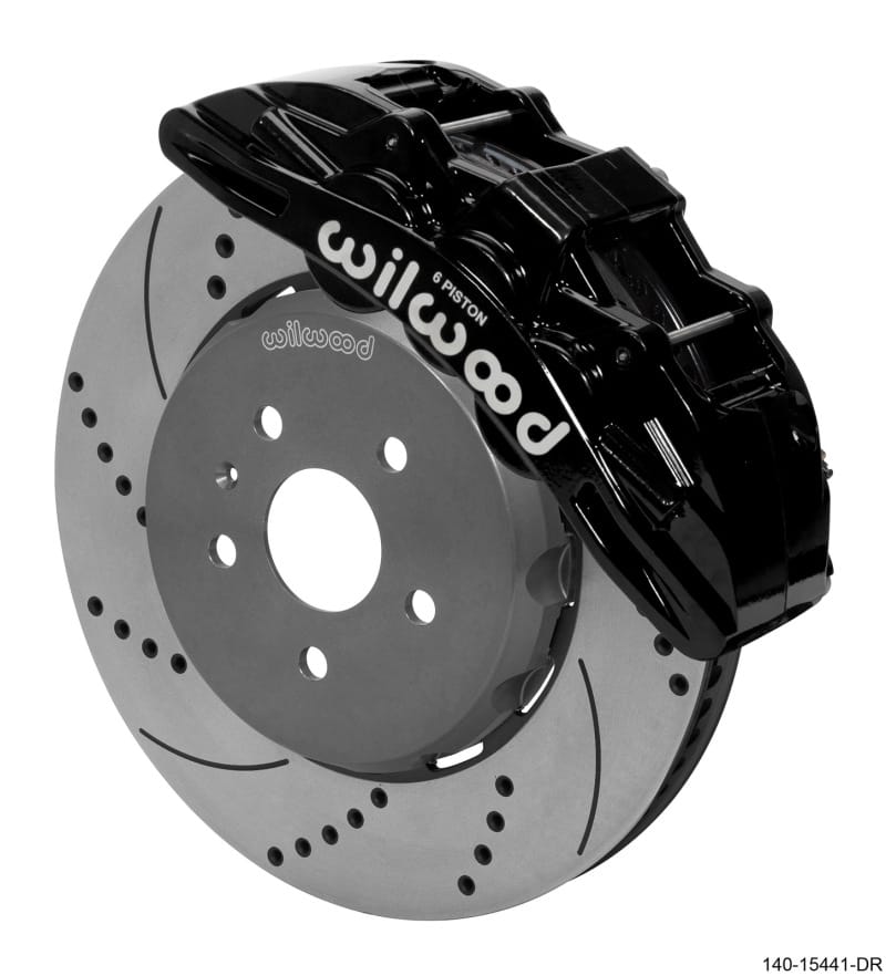 Wilwood — Wilwood SX6R Front Brake Kit 15in Lug Drive Drilled Rotor w/ Lines 16-19 Chevrolet Camaro
BRAKE KIT