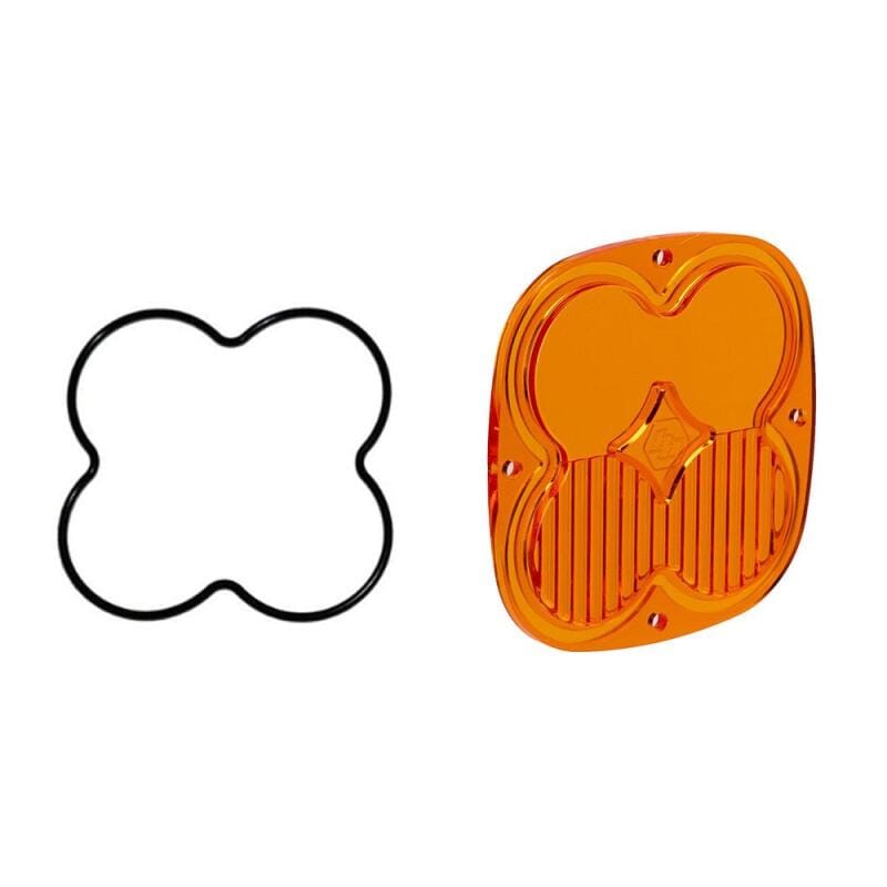 Baja Designs — Baja Designs Squadron Driving Combo Factory Amber Lens Replacement Kit