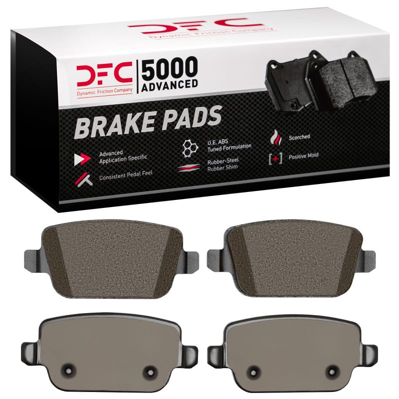 DFC — DFC 07-12 Ford Focus RS (Mexico) Rear 5000 Advanced Low Metallic Brake Pads
DFC Brake Pad Set