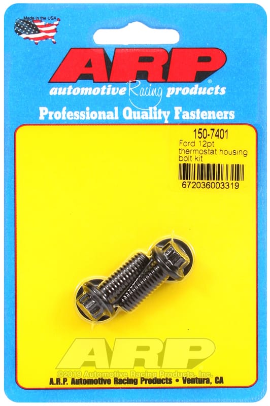 ARP — ARP Ford 12pt Thermostat Housing Bolt Kit