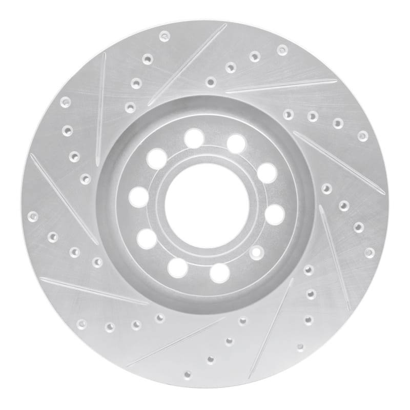 R1 Concepts — R1 97-06 Audi A6 (USA/Canada) Front Left Drilled & Slotted Silver Brake Rotor
R1 Brake Rotor Drill
