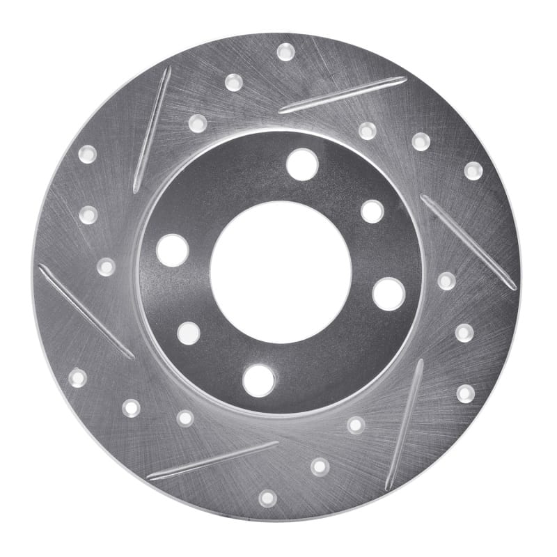 R1 Concepts — R1 66-92 Bertone X-1/9 Rear Left Front Left Drilled & Slotted Silver Brake Rotor
R1 Brake Rotor Drill