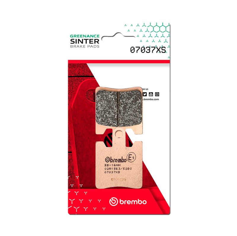 Brembo OE Powersports — Brembo OE 17-19 Daelim S 300cc Sinter Brake Pad - Front
