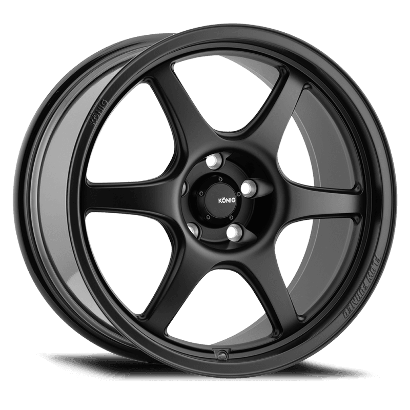Konig — Konig Hexaform 18x9.5A 5x114.3 ET35 Matte Black
