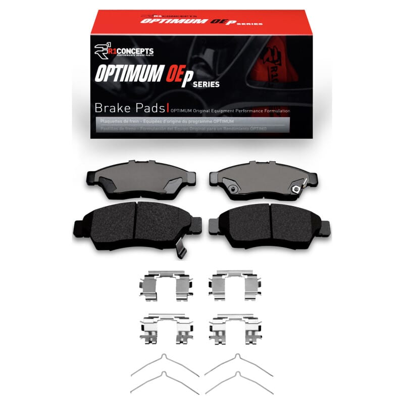 R1 Concepts — R1 06-07 Suzuki Aerio Front Optimum OE Pads & Hardware Kit
R1 Optimum Oe Pads a