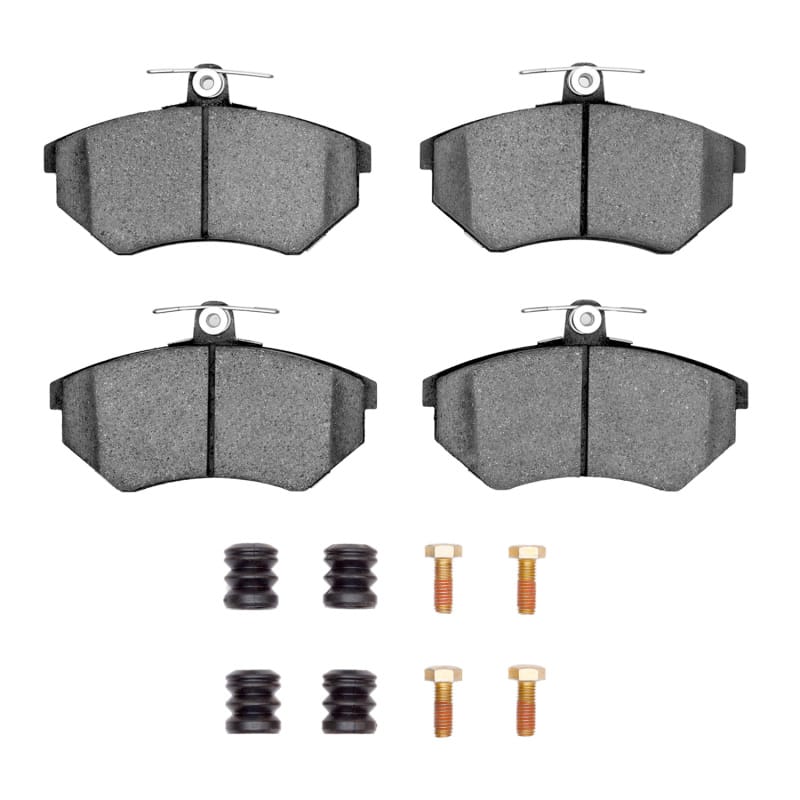DFC — DFC 84-02 Audi 4000 Quattro Front 5000 Advanced Low Metallic Brake Pads and Hardware Kit
DFC Brake Pad Set