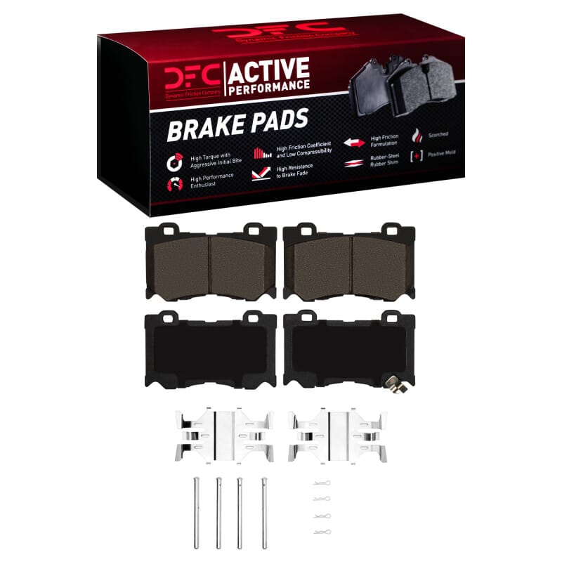 DFC — DFC 08-25 Infiniti QX70 Front Active Performance Pads and Hardware Kit
DFC Brake Pad Set