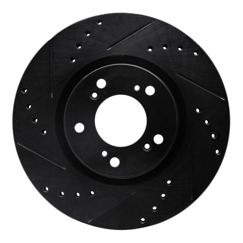 R1 Concepts — R1 00-09 Honda S2000 Front Left Drilled & Slotted Black Brake Rotor
R1 Brake Rotor Drill