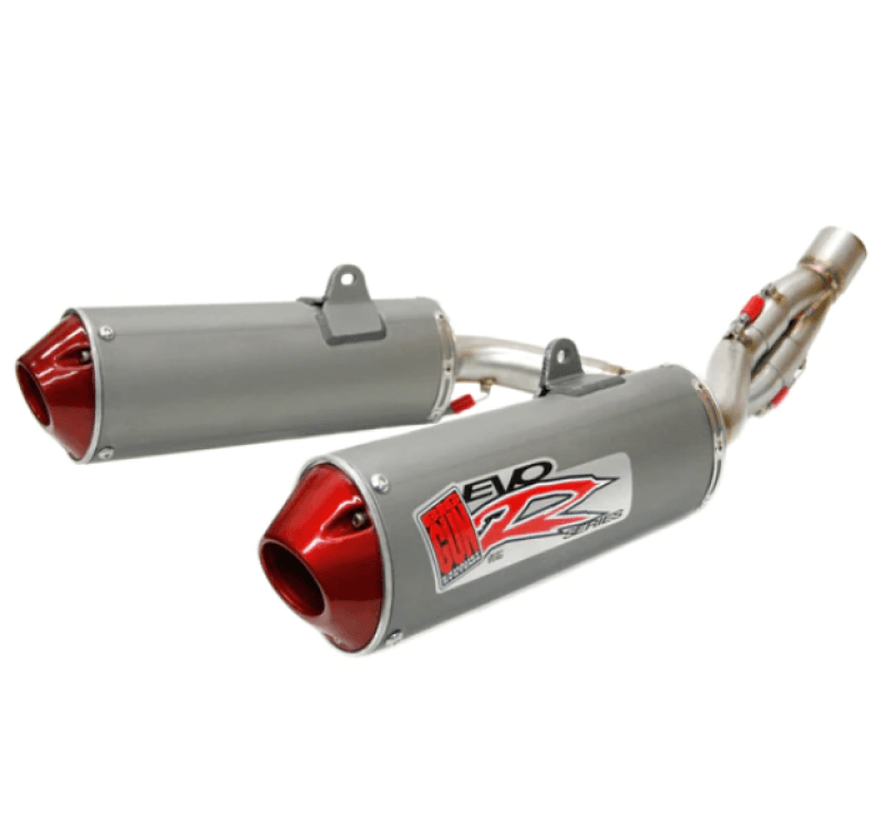 Big Gun — Big Gun 13-14 Honda CRF 450R EVO R Series Dual Slip On Exhaust