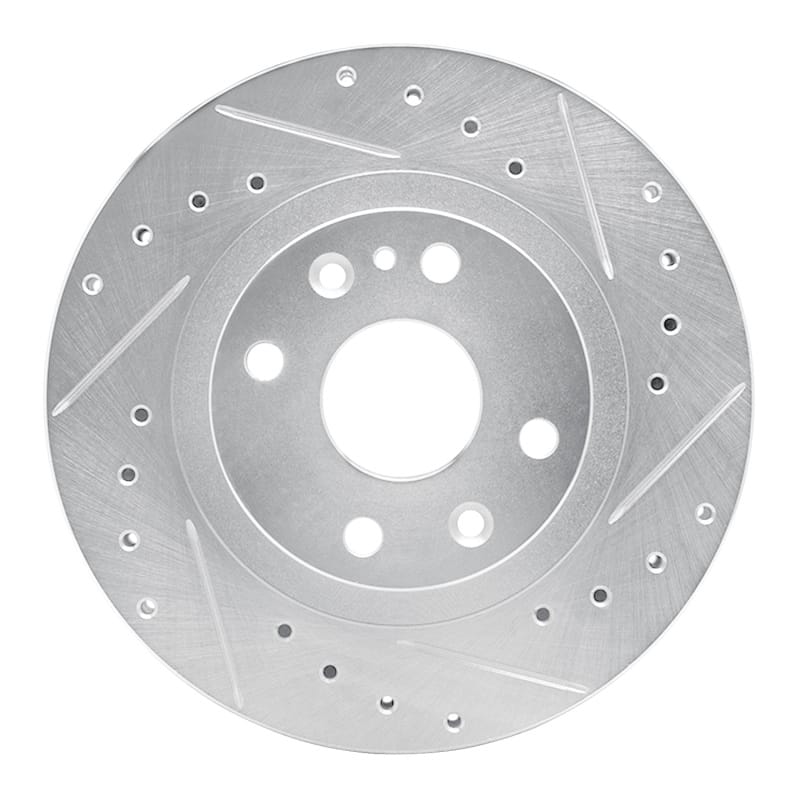 R1 Concepts — R1 99-03 Mazda Protege Front Right Drilled & Slotted Silver Brake Rotor
R1 Brake Rotor Drill