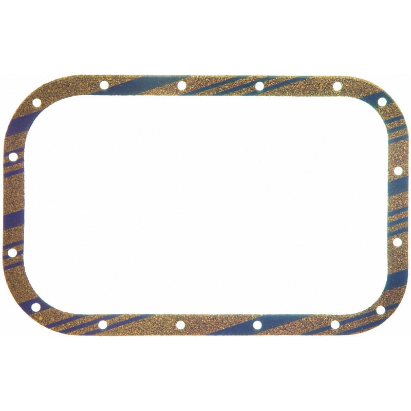Fel-Pro — Fel-Pro Geo Metro OS 30540 C Engine Oil Pan Gasket Set Blue Stripe cork-rubber
