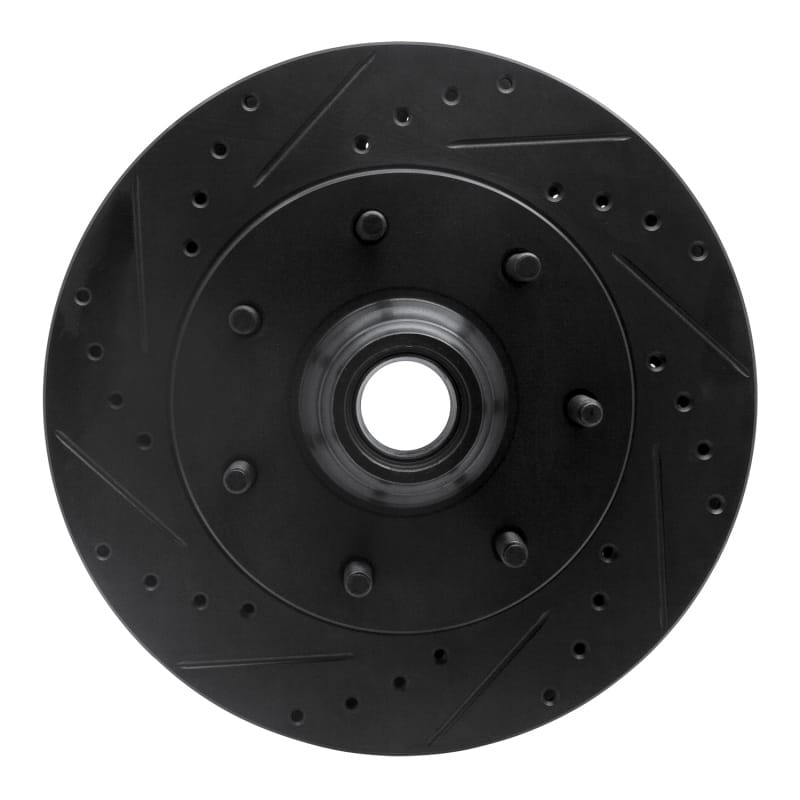 R1 Concepts — R1 97-04 Ford F-250 2WD (Excl Super Duty) Front Left Drilled & Slotted Black Brake Rotor
R1 Brake Rotor Drill
