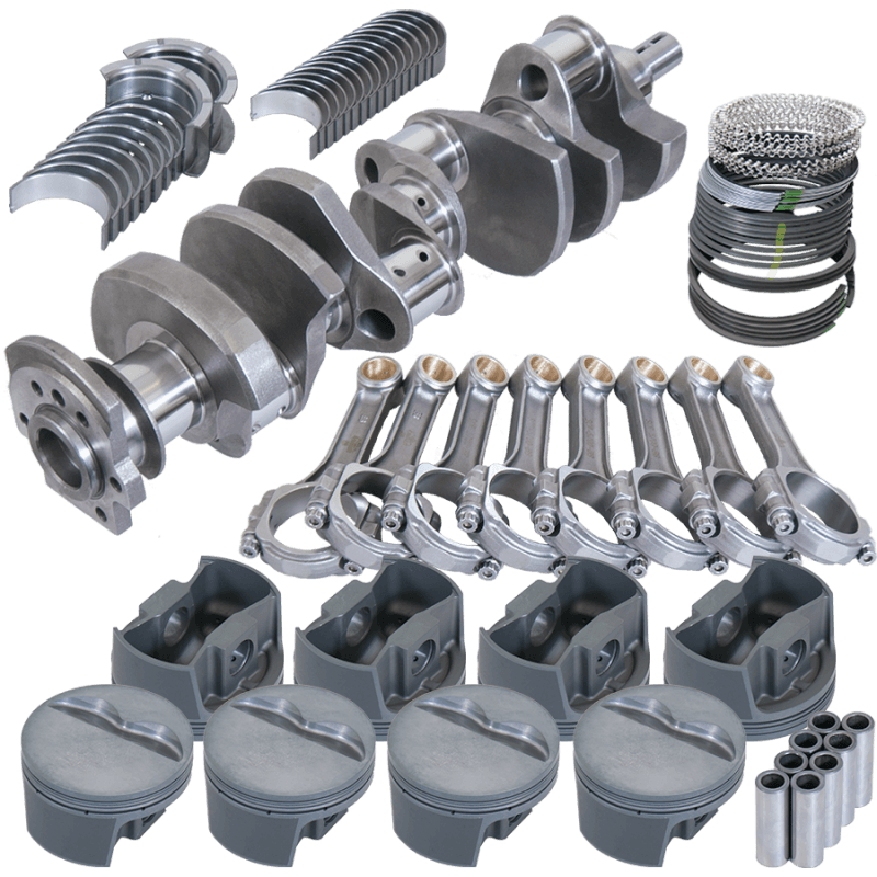 Eagle — Eagle Chevy LT1350 1Pc 3.750in Crank 5.700in I-Beam Rods -5cc 4.040in Pistons Rotating Assembly
Street & Strip Assy