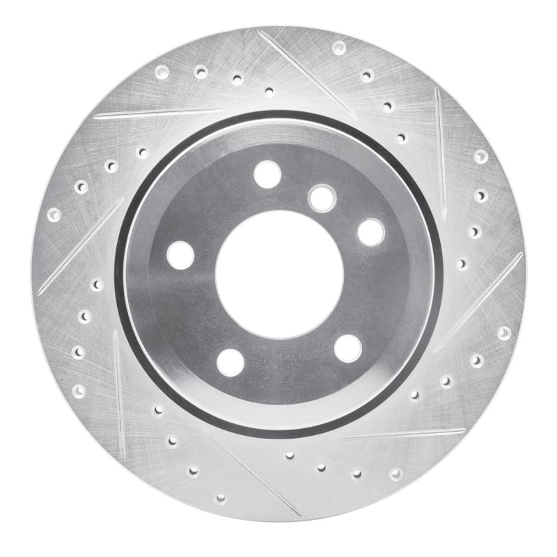 R1 Concepts — R1 06-10 BMW 535XI Rear Right Drilled & Slotted Silver Brake Rotor
R1 Brake Rotor Drill