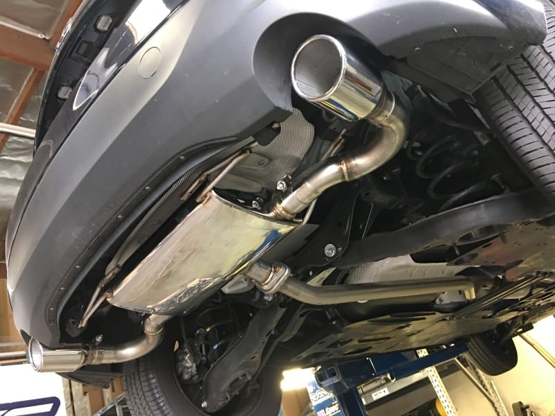 MXP — MXP 13-18 Mazda 3 SUS401 Rear Section SP Exhaust System