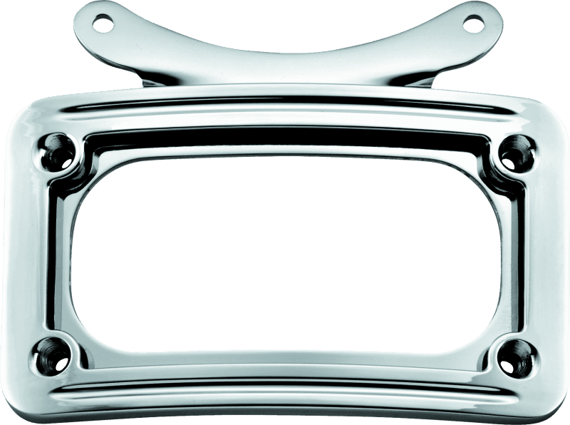 Kuryakyn — Curved License Plate Frame Chrome